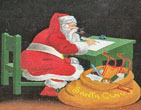 Santa claus vintage 330